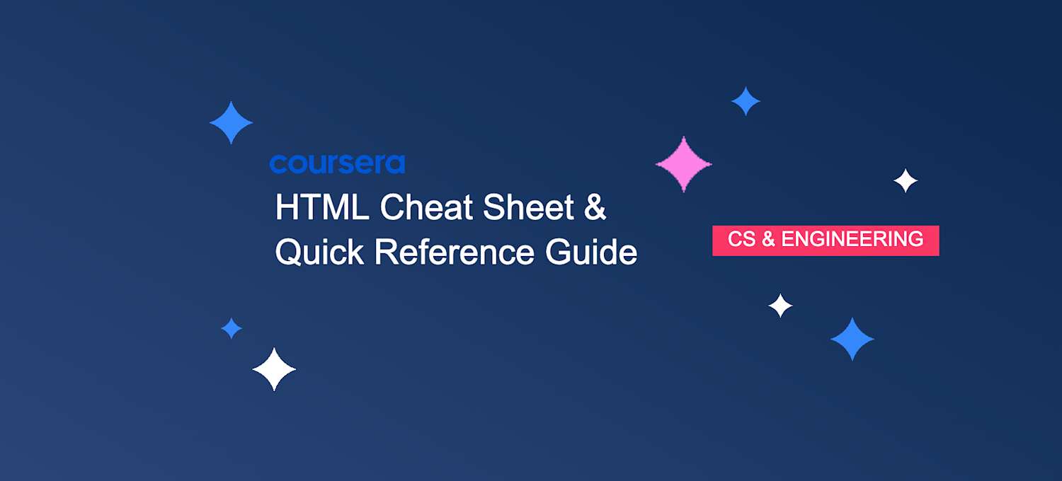 HTML Cheat Sheet and Quick Reference | Coursera
