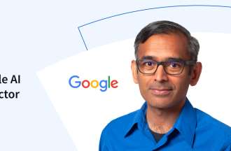 [Featured image] A portrait of Google AI Research Director Anoop Sinha