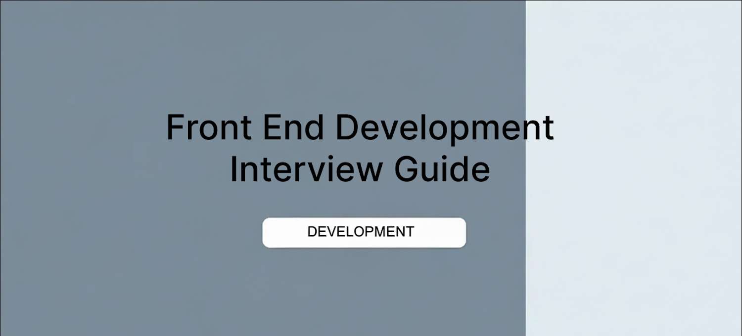 Front End Developer Interview Questions & Prep Guide 2026 | Coursera