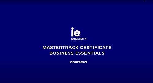 Business Essentials University Certificate Coursera