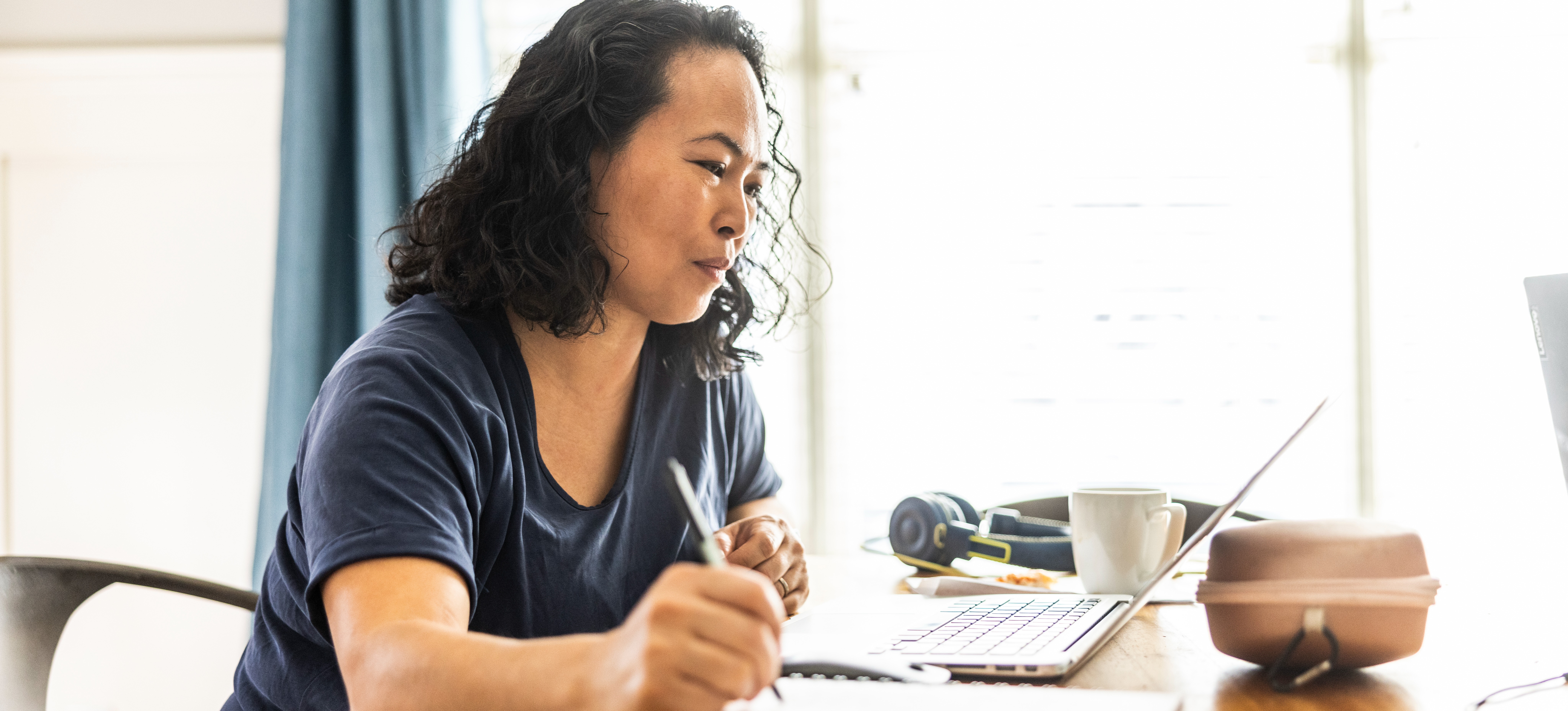 [Featured Image] A computer science learner researches exFAT vs. NTFS to select the best option for their class project.
