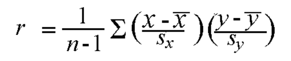 [Feature image] Equation for correlation