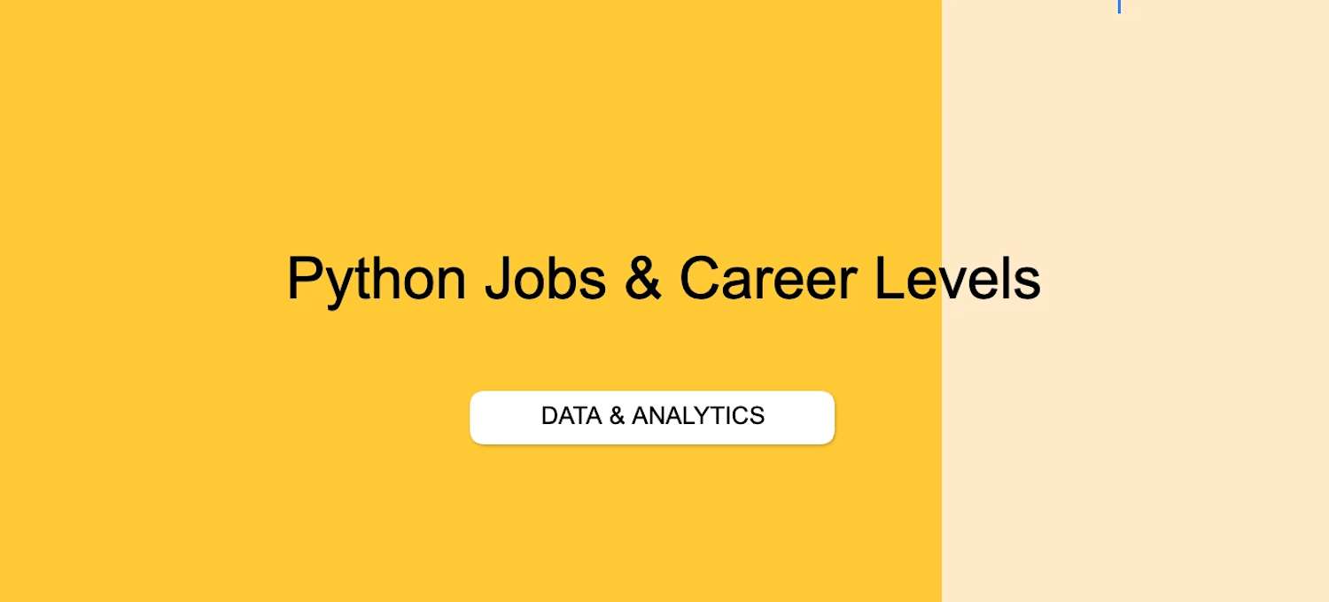 Python Career Roadmap: Jobs and Levels Guide | Coursera