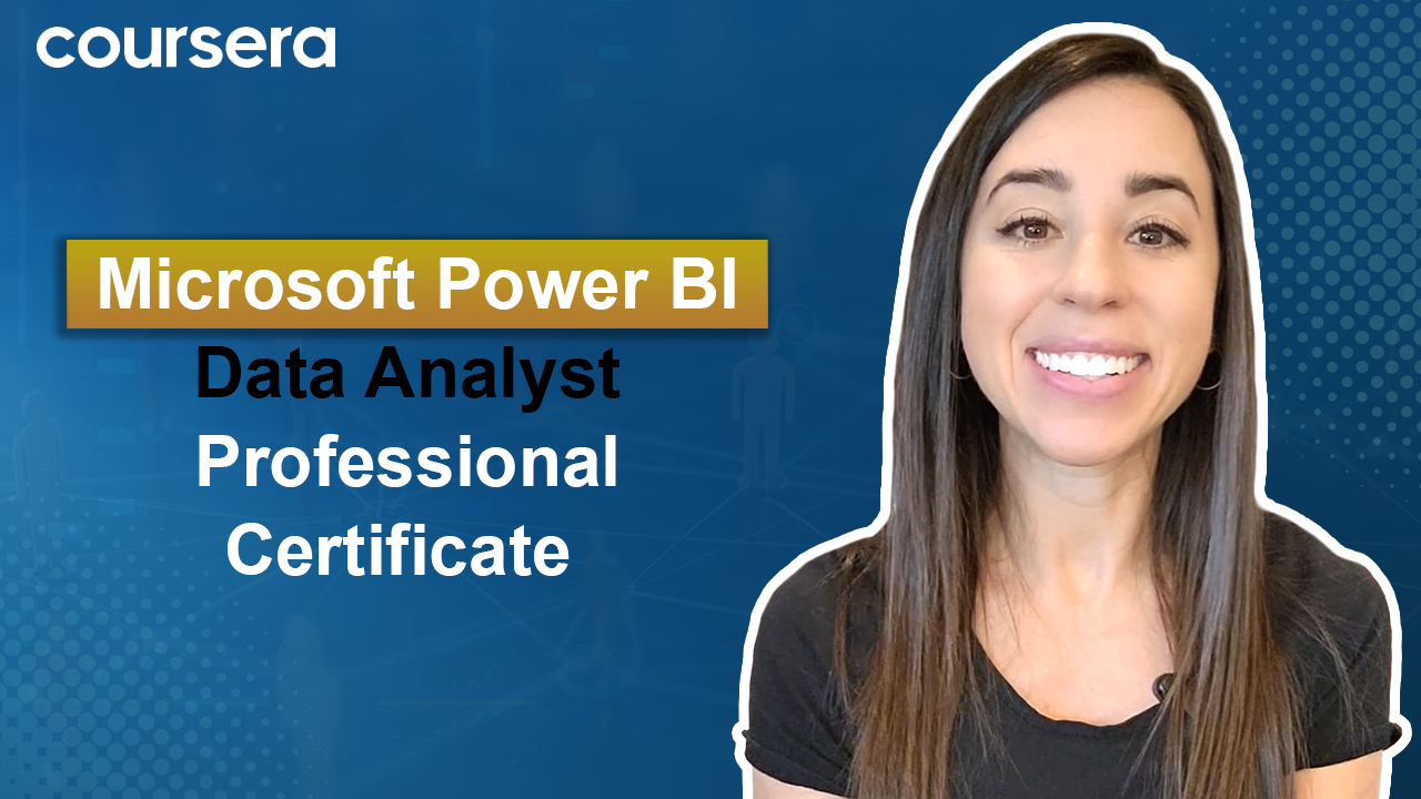 [Video thumbnail] Microsoft Data Analyst Professional Certificate