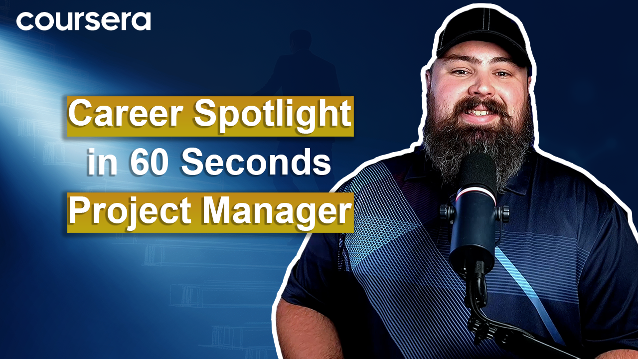 [Video thumbnail] Career Spotlight in 60 Seconds Project Manager