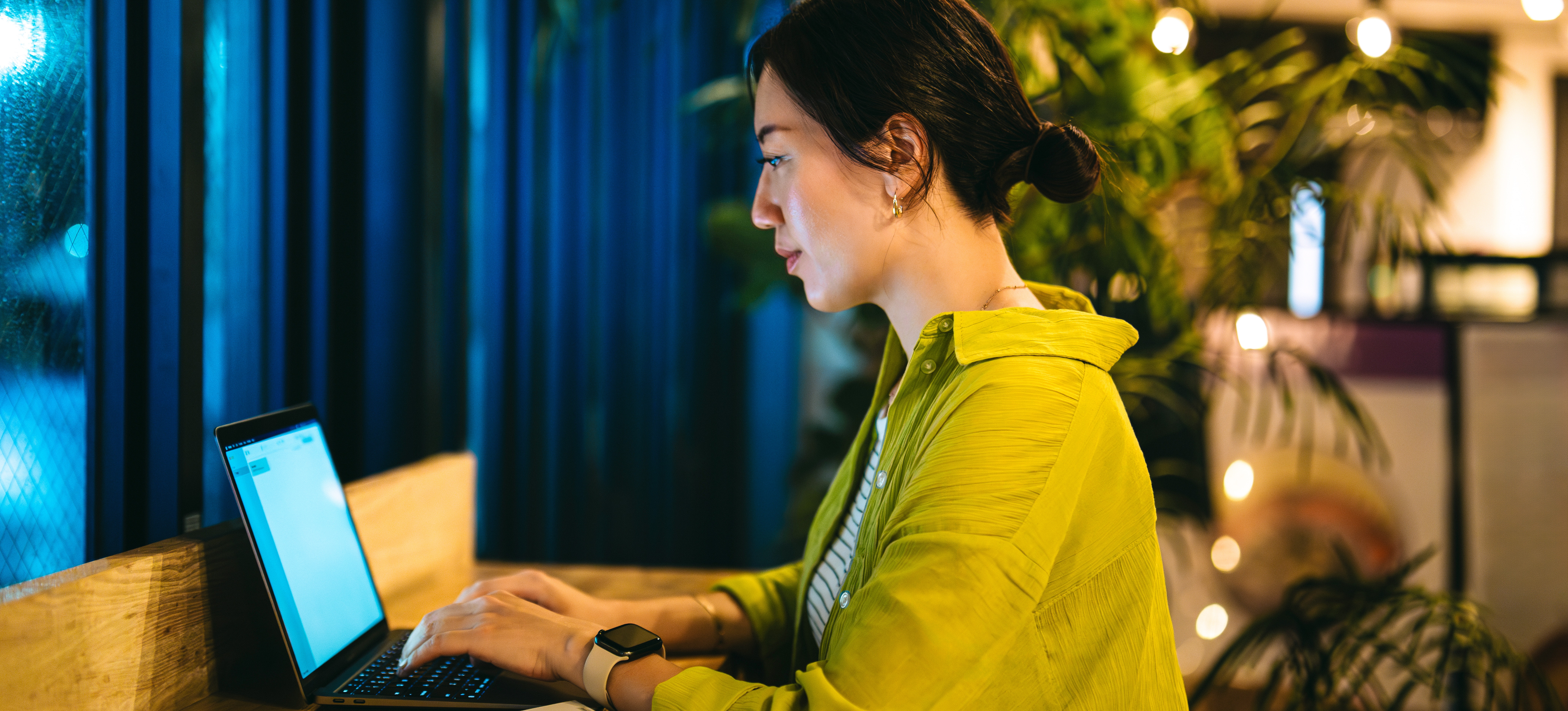 [Featured Image] A cybersecurity technician works on a laptop, monitoring their company’s networks for potential cyberattacks.
