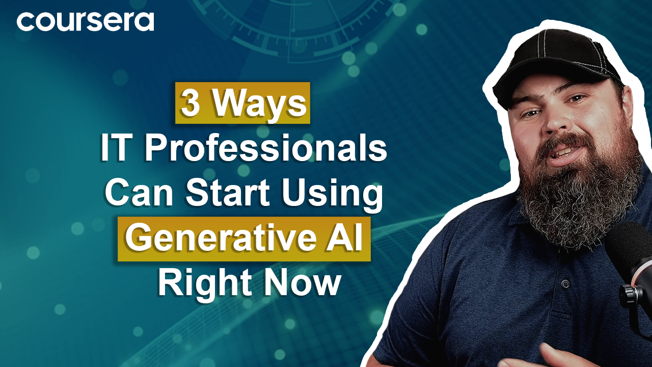 [Video thumbnail] 3 Ways Professionals Can Start Using Generative AI Right Now