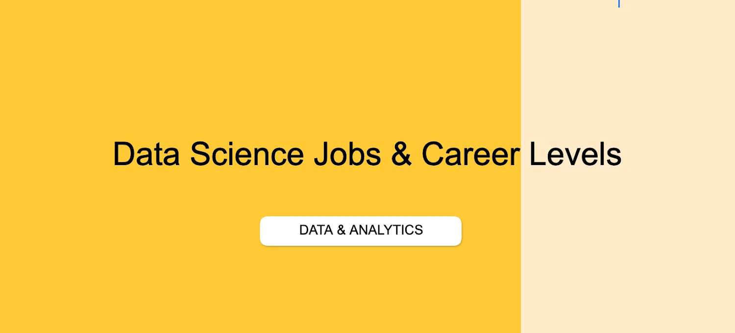 Data Science Career Roadmap: Jobs and Levels Guide | Coursera