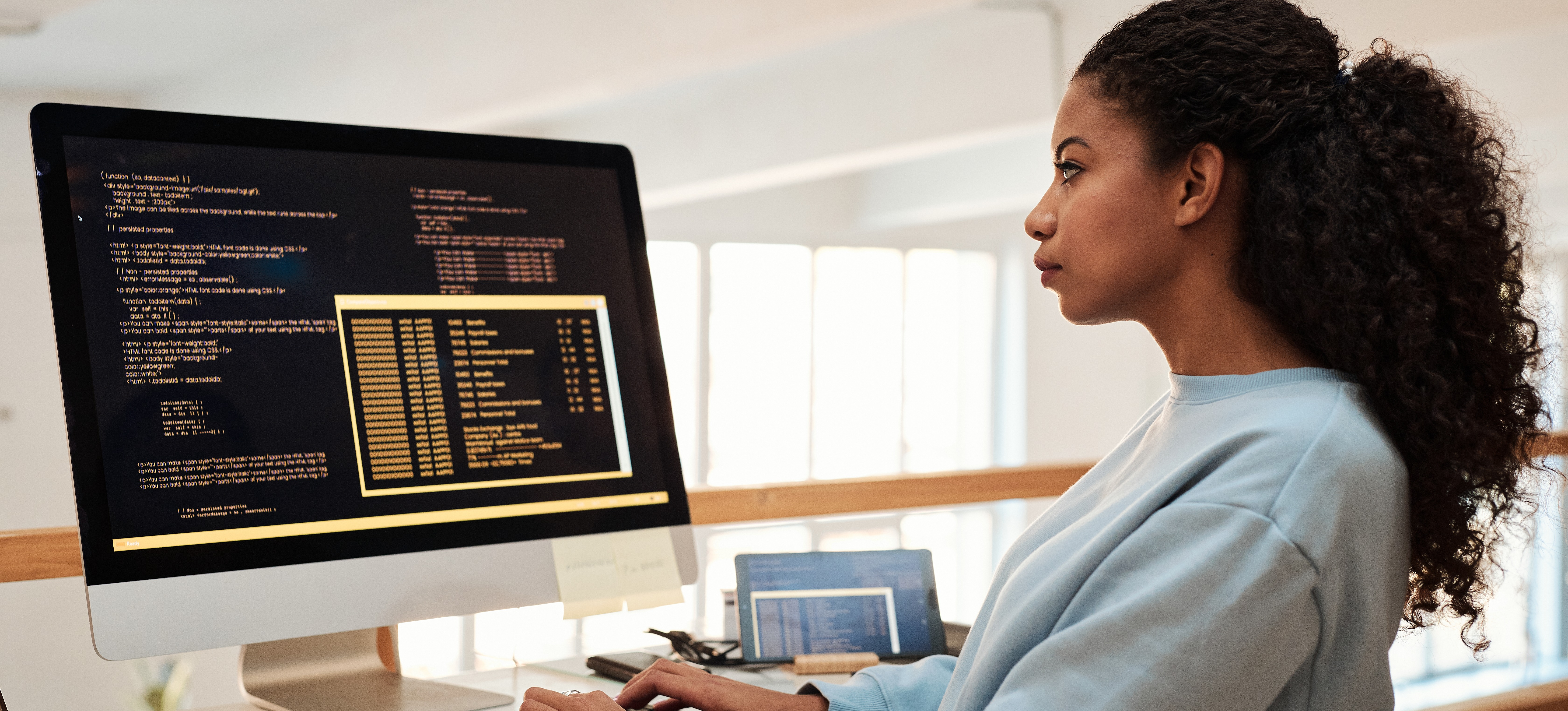 [Featured Image] A machine learning engineer uses quantization to increase efficiency in their models.
