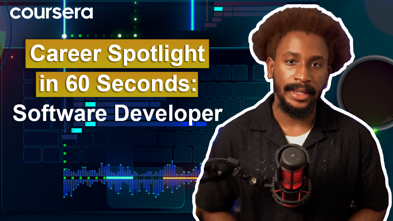 [Video thumbnail] Career Spotlight in 60 Seconds: Software Developer
