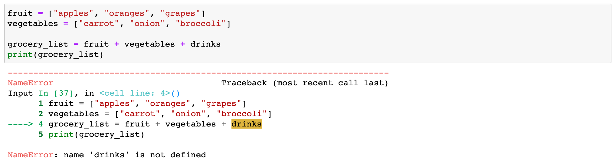 How To Print, Read, And Format A Python Traceback | Coursera