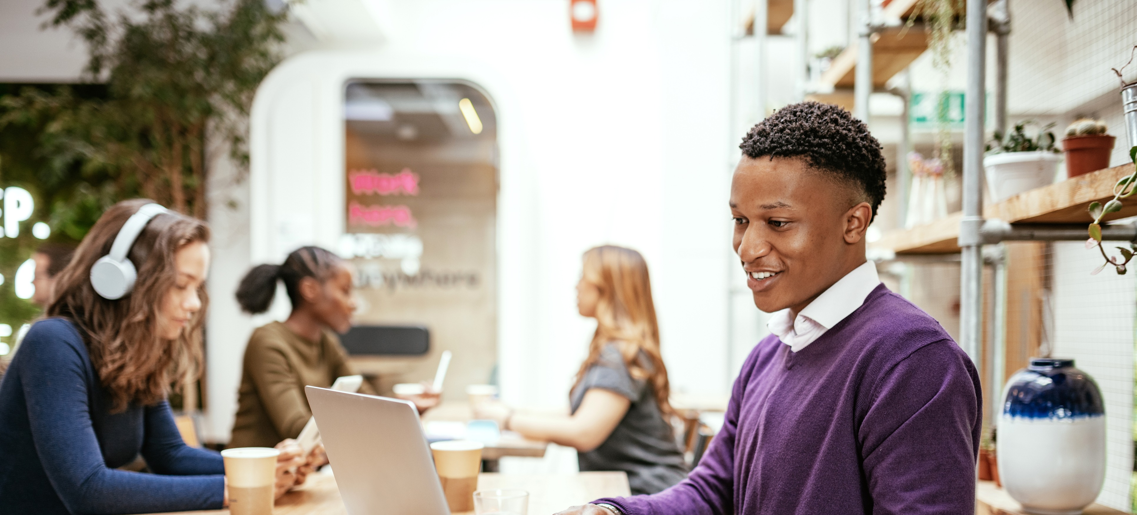 [Featured Image]: A 3d game designer is constructing metaverse projects.