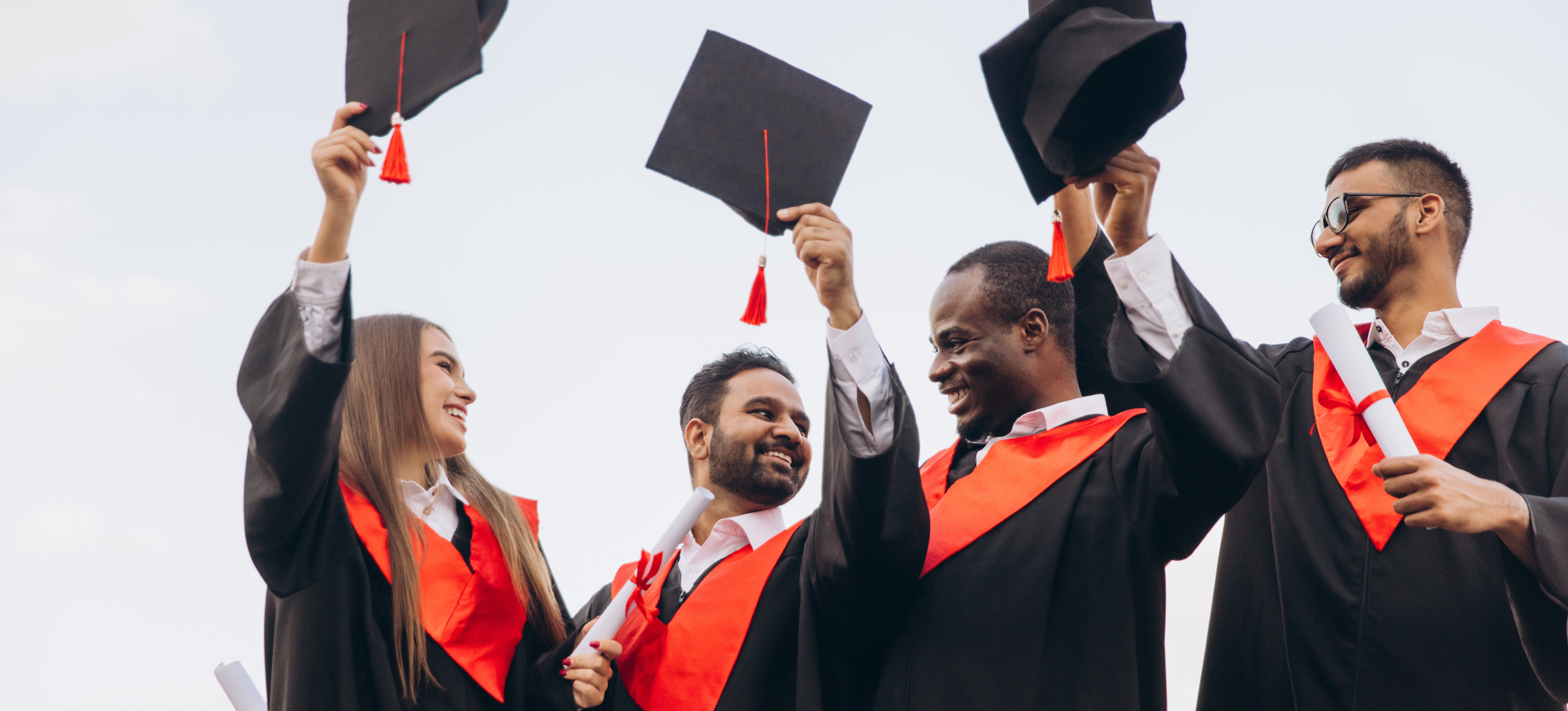 [Featured Image] After learning the difference between a postgraduate certificate and a master’s degree, four learners chose the right path for them and ultimately celebrated their graduations.
