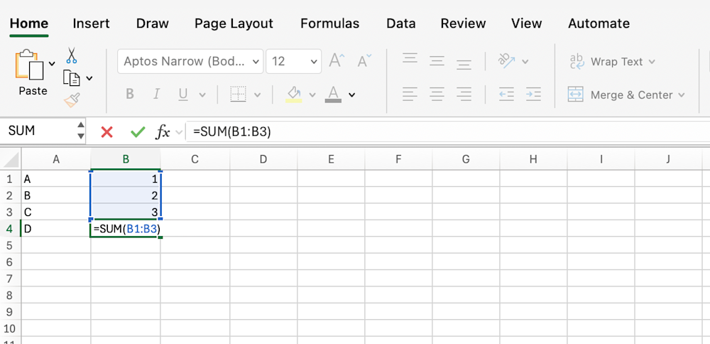 [Insert Screenshot: Formula Highlight Step 1]