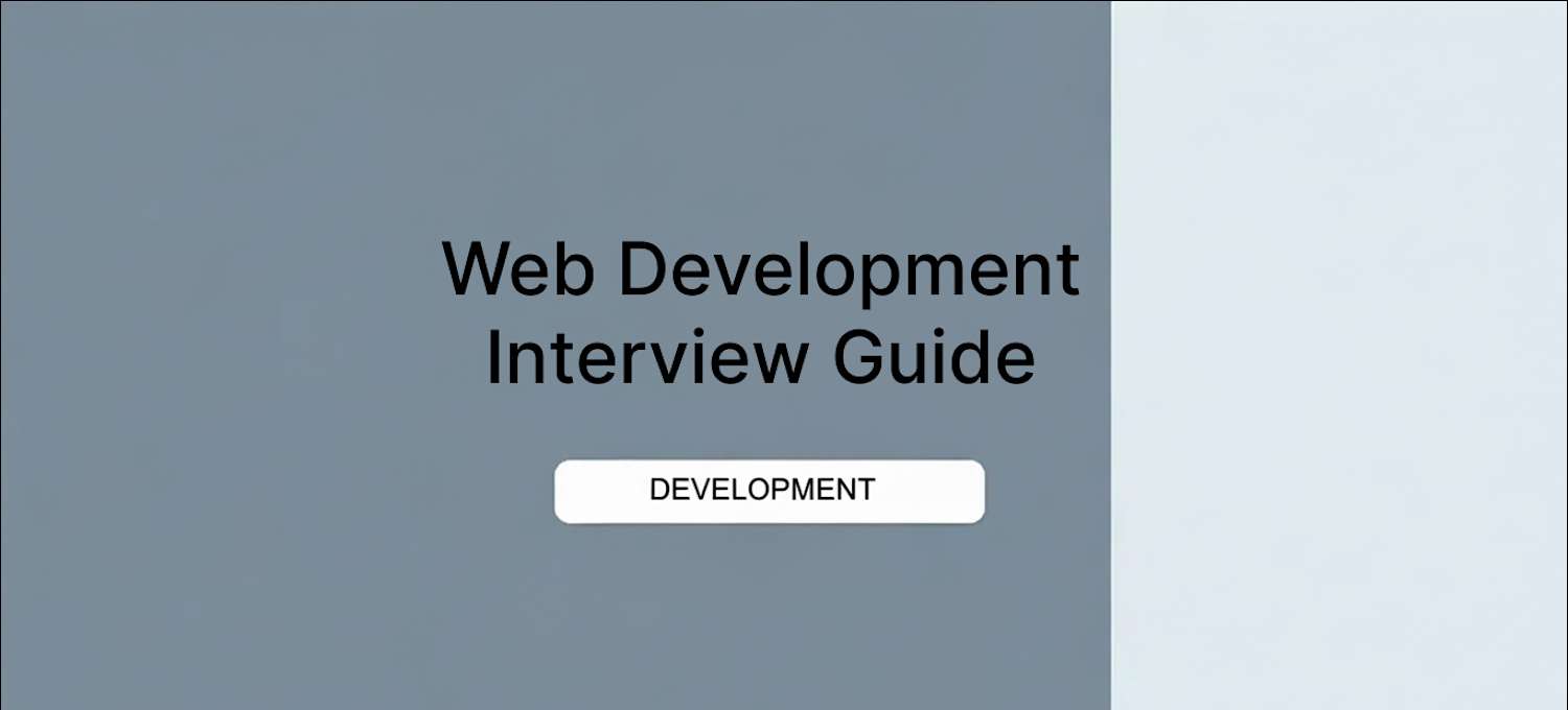 Web Developer Interview Prep Guide (2026) | Coursera