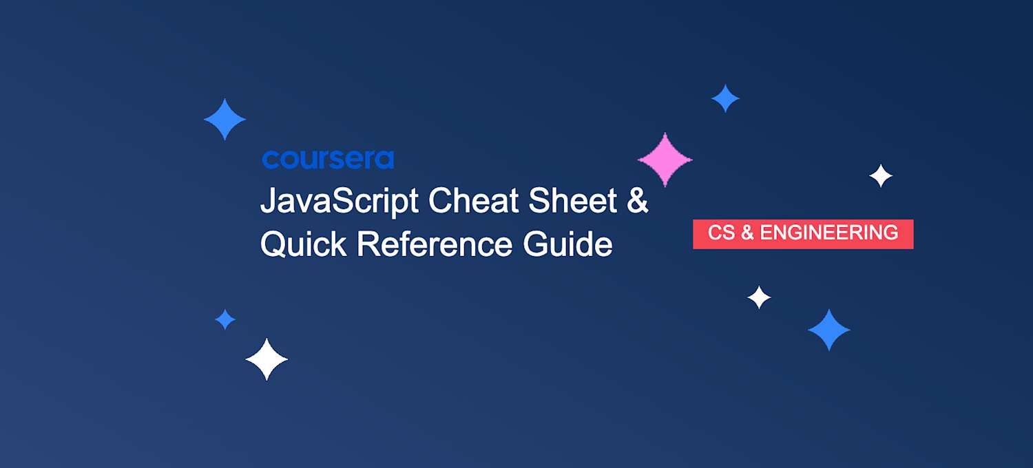 JavaScript Cheat Sheet | Coursera