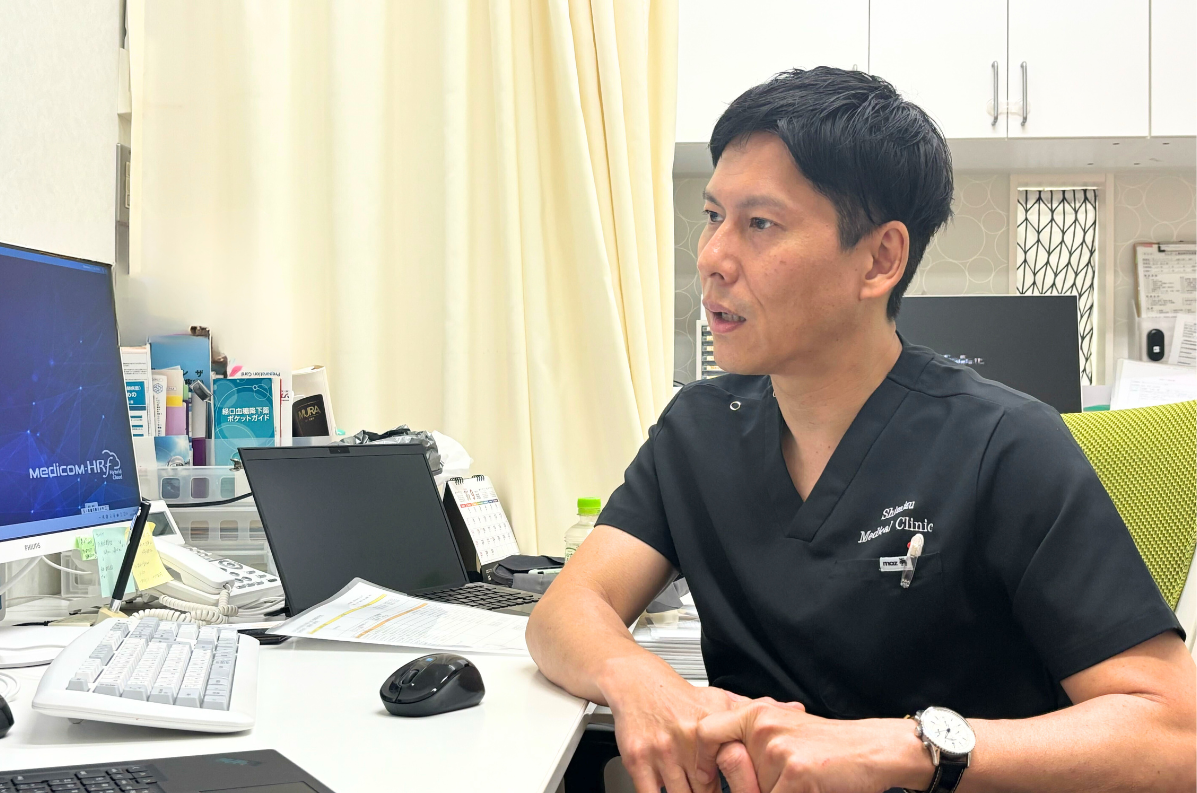 清水ホームメディカルクリニック清水先生