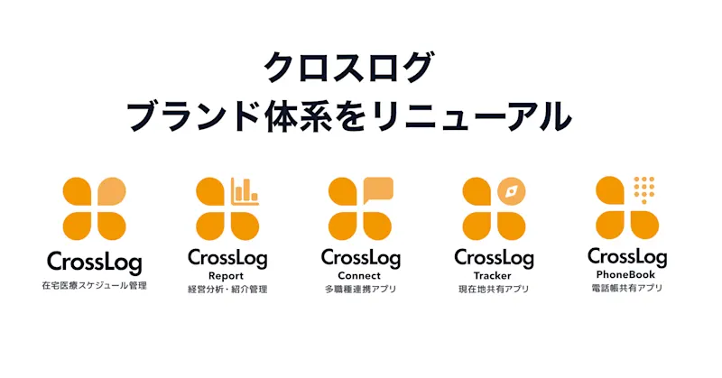 クロスログブランド体系をリニューアル  〜各サービスのロゴ刷新および一部サービス名称を変更〜