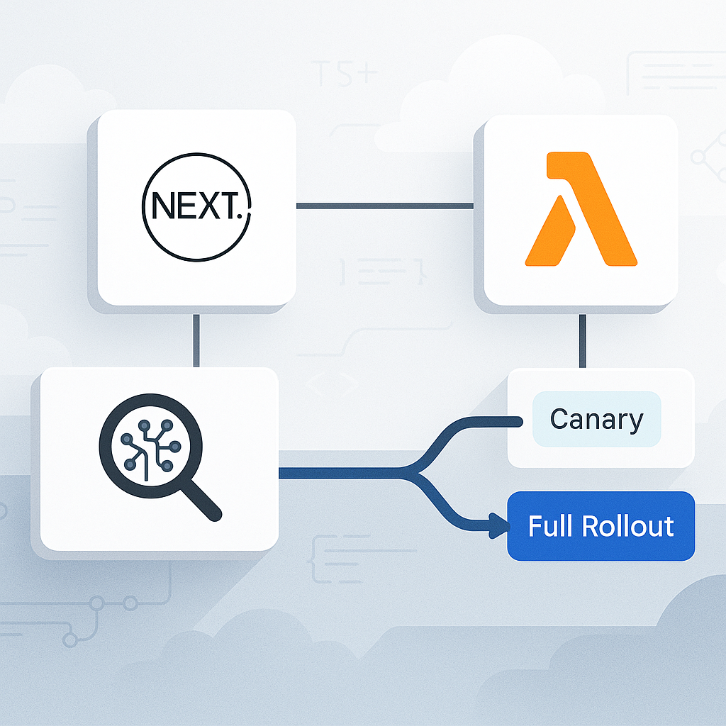 How We Built a Serverless, AI-Ready Next.js App with Canary Releases on AWS