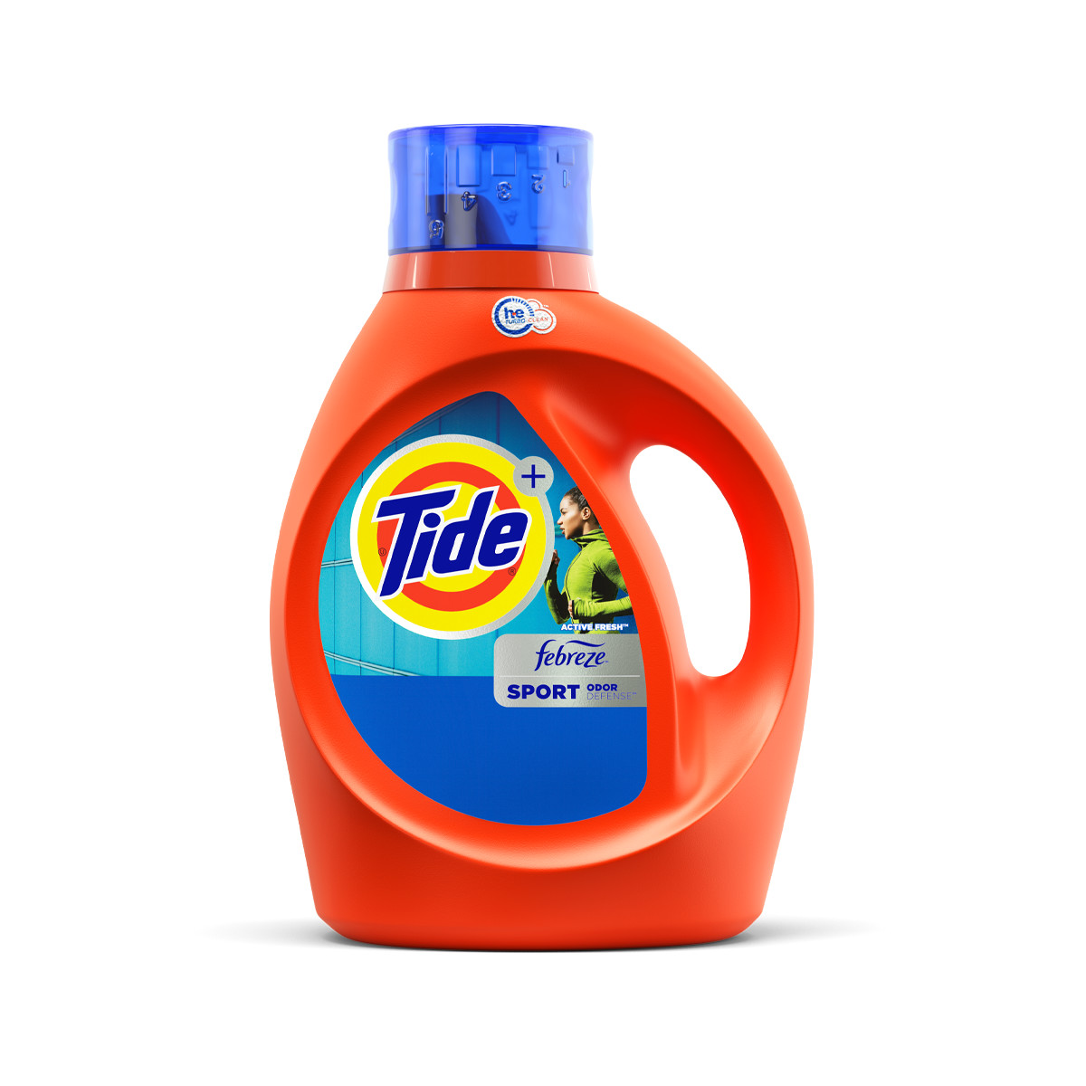 Tide Plus Febreze Sport Odor Defense Liquid Laundry Detergent