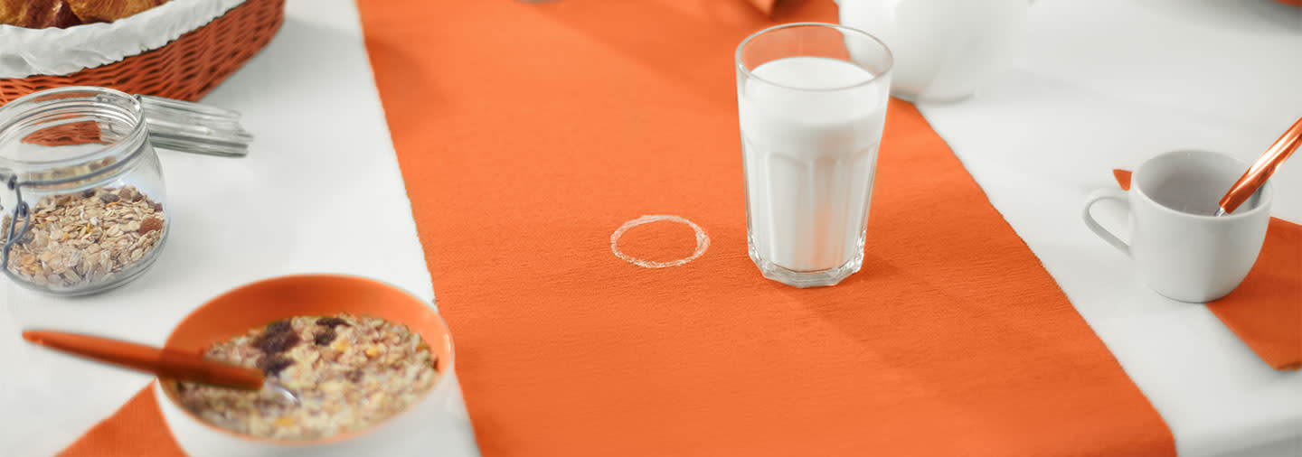 Comment enlever les taches de lait 