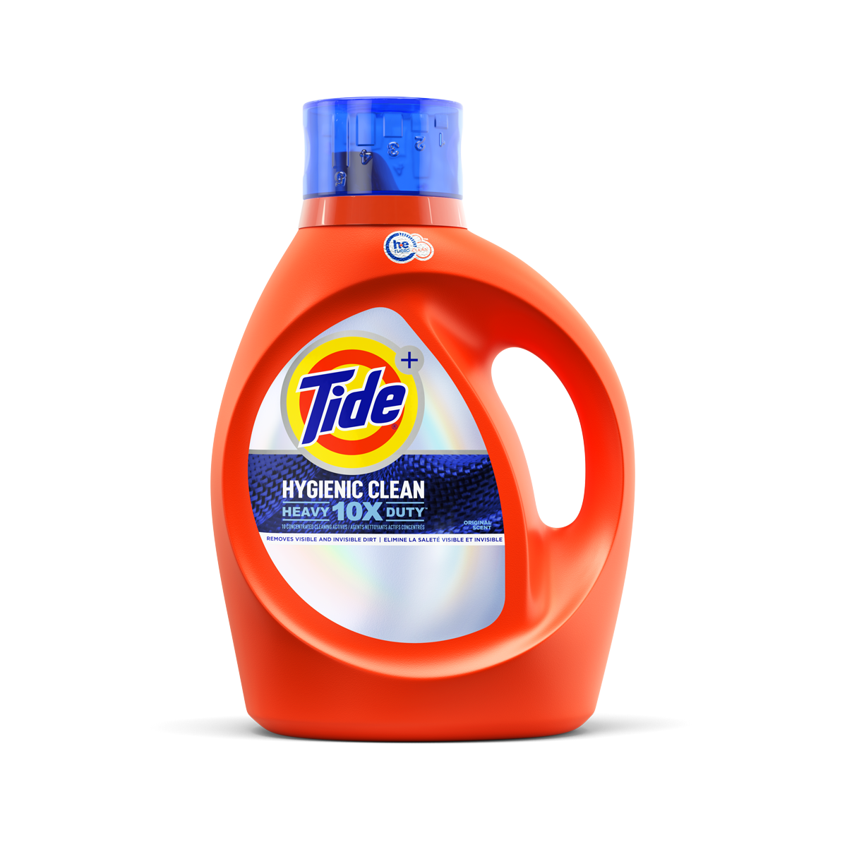 Tide Hygienic Clean Heavy Duty 10X Liquid Detergent Original Scent