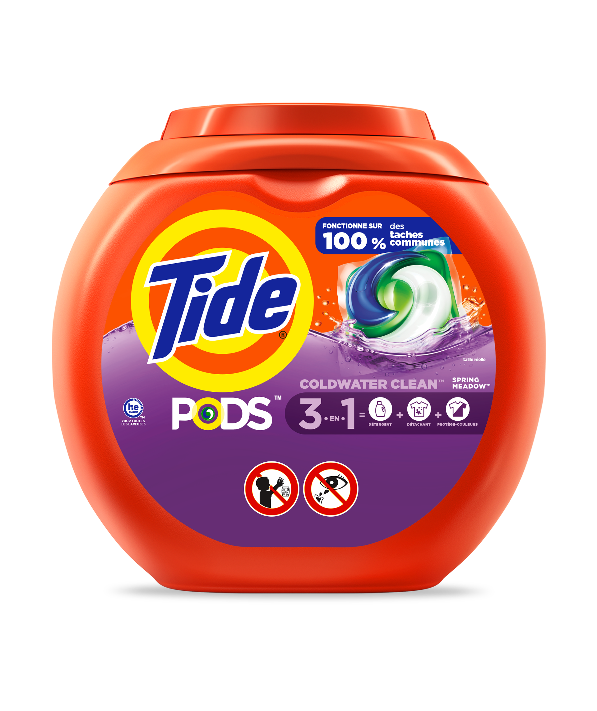 Capsules de détergent à lessive Tide PODS®, parfum Spring Meadow