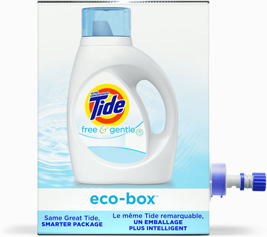 Tide Eco-Box Free & Gentle Liquid Laundry Detergent