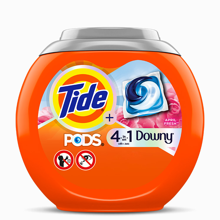 Tide PODS® 4in1 Plus Downy April Fresh Scent