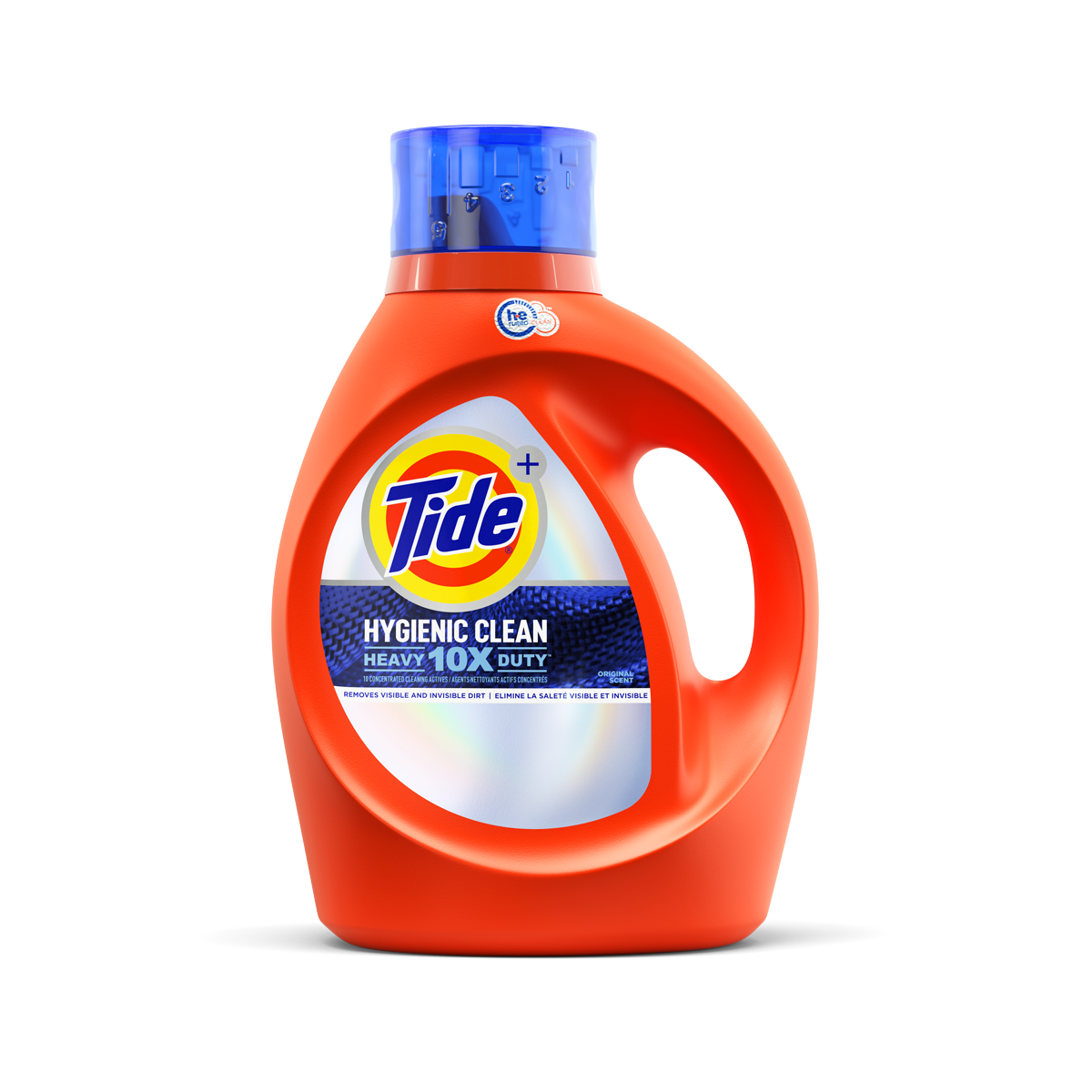 Tide Hygienic Clean Heavy Duty 10x Liquid Detergent Original Scent