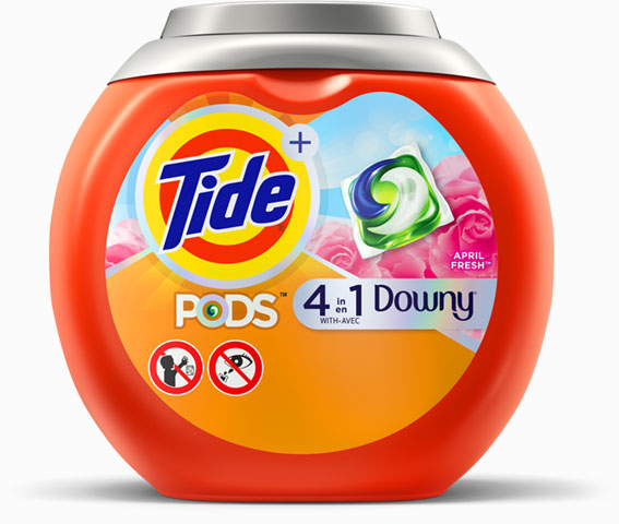 Tide PODS® 4in1 Plus Downy April Fresh Scent