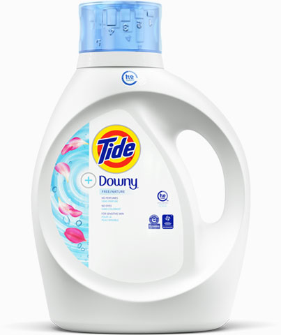 Tide Plus Downy Free Liquid Laundry Detergent