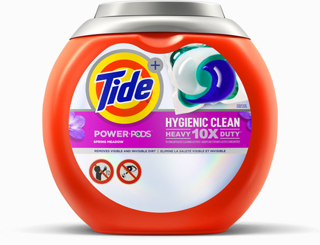 Tide Hygienic Clean Heavy Duty 10x Power PODS Detergent Spring Meadow Scent