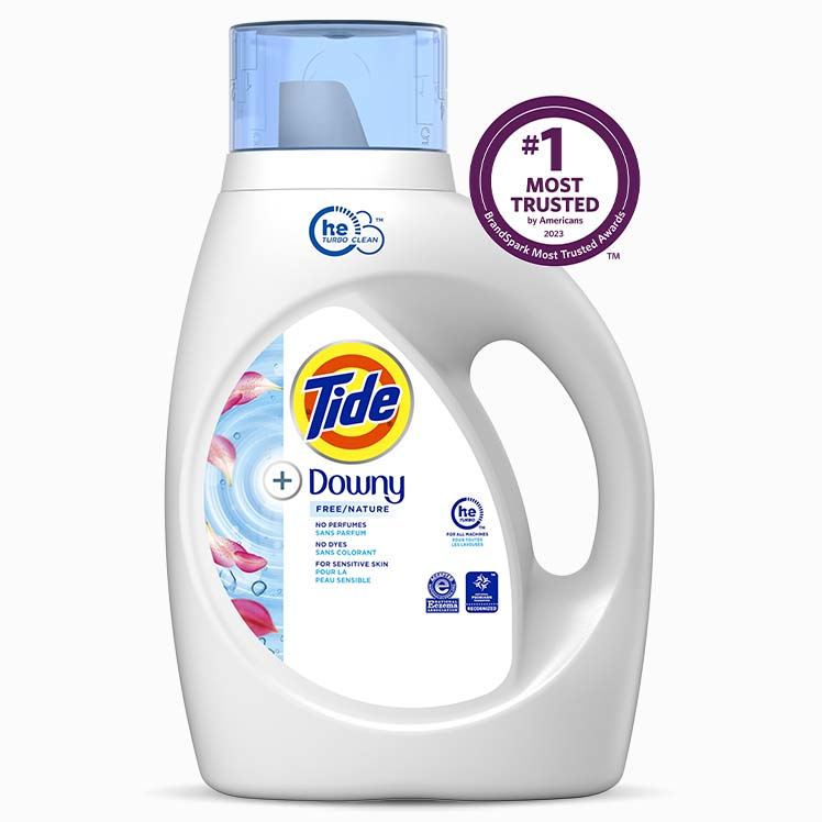 Tide Plus Downy Free Liquid Laundry Detergent