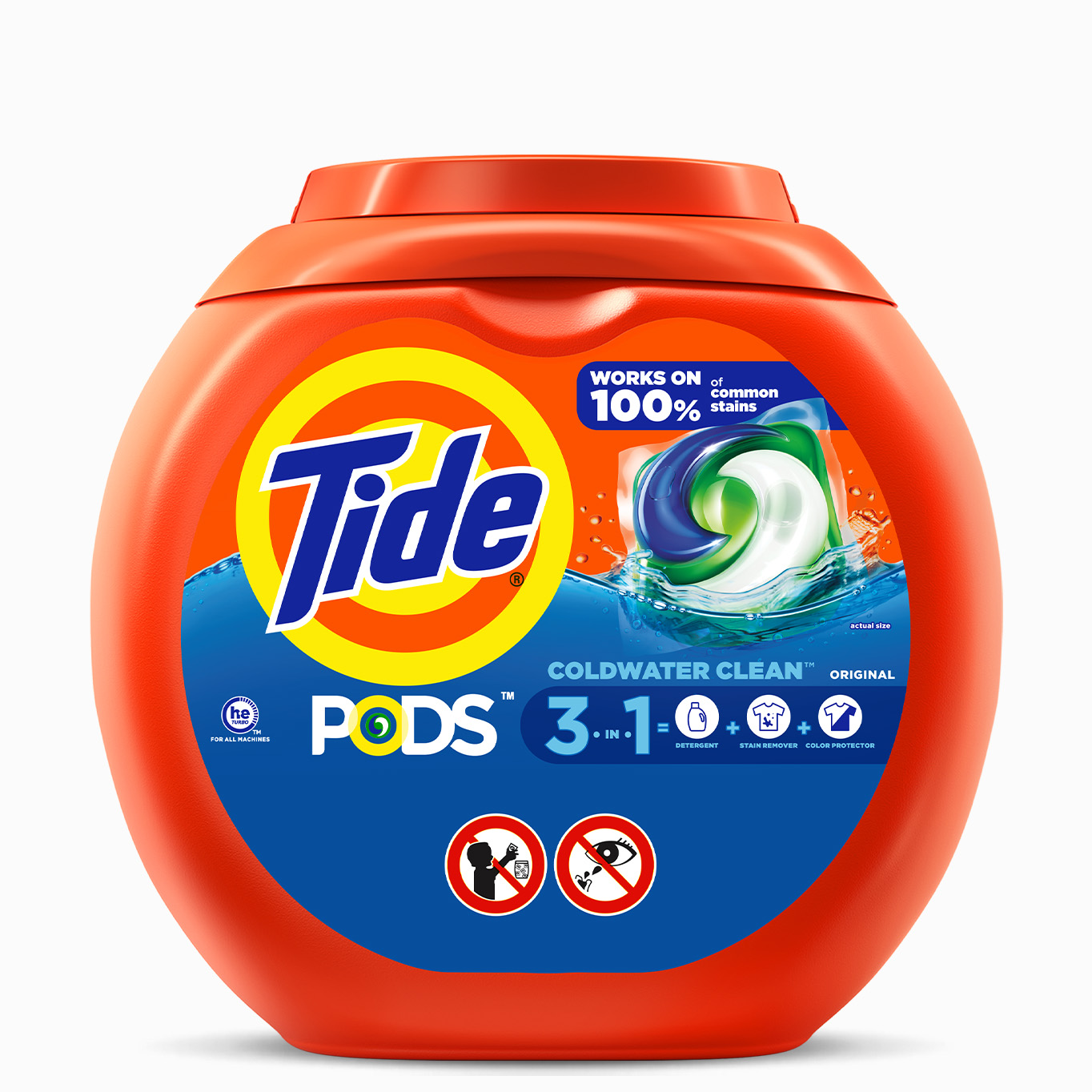 Tide Capsules de détergent à lessive liquide Tide PODS, parfum