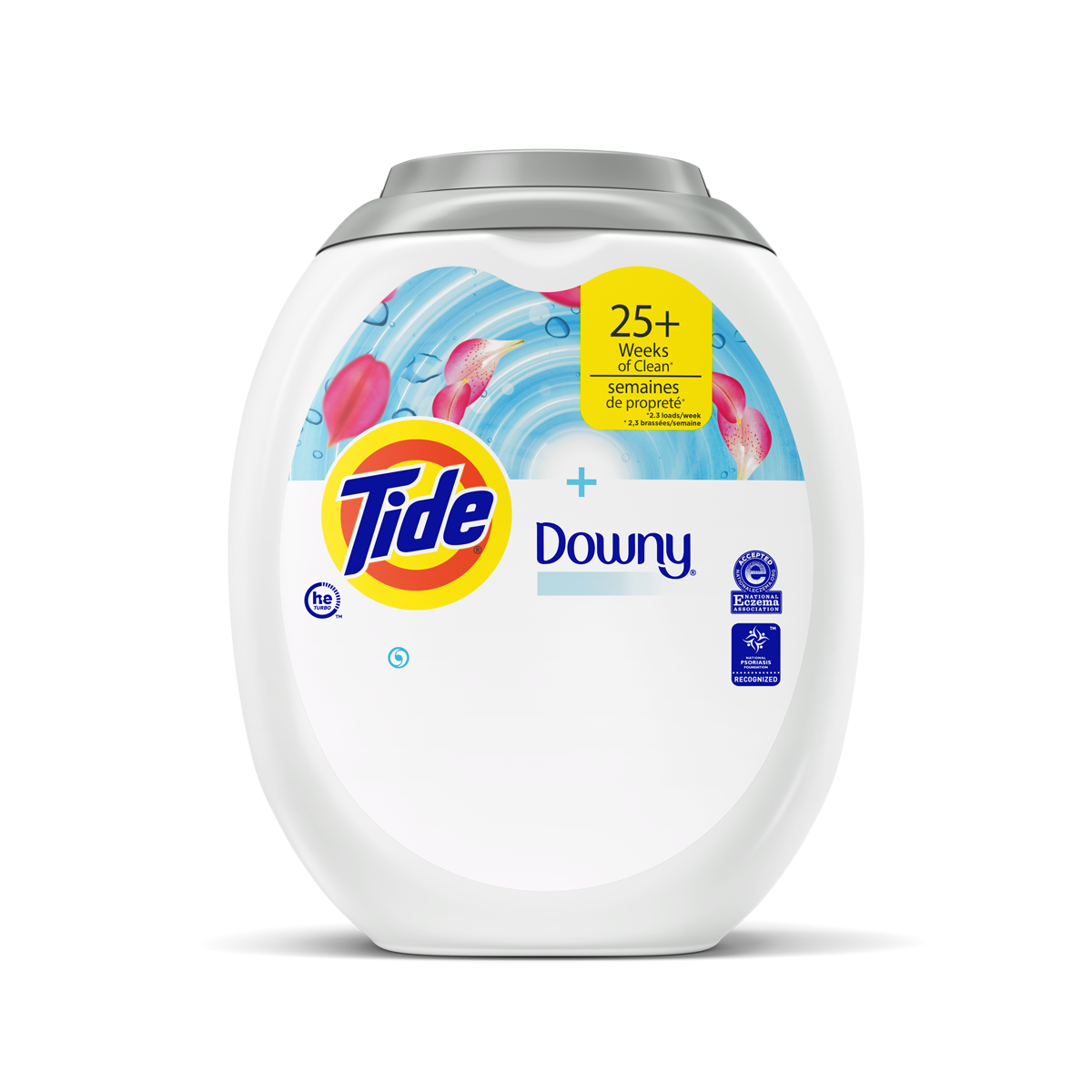 Tide PODS® Plus Downy Free Laundry Detergent Pacs