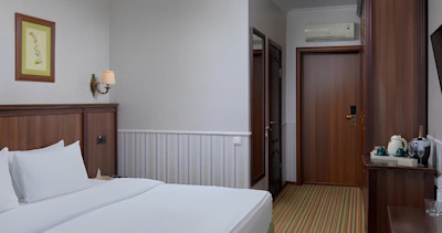 Стандарт Compact в санатории Alean Family Doville - двуспальная кровать