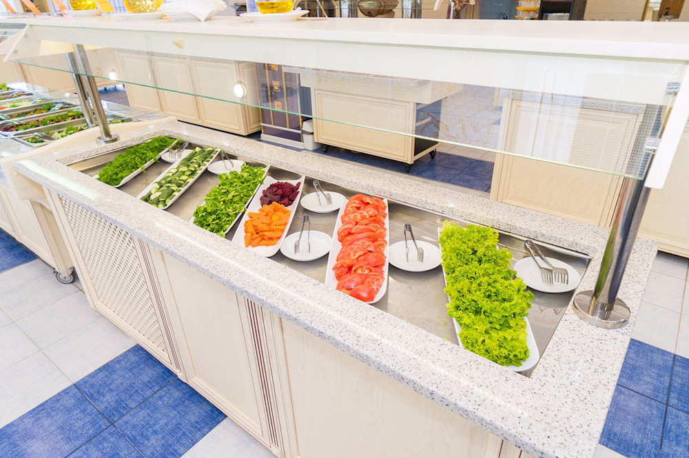 Пансионат Урал Анапа, свежие овощи и зелень