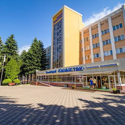 Санаторий Казахстан, вход