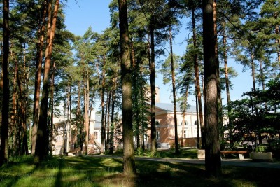 Санаторий Сестрорецкий курорт Сестрорецк, территория санатория