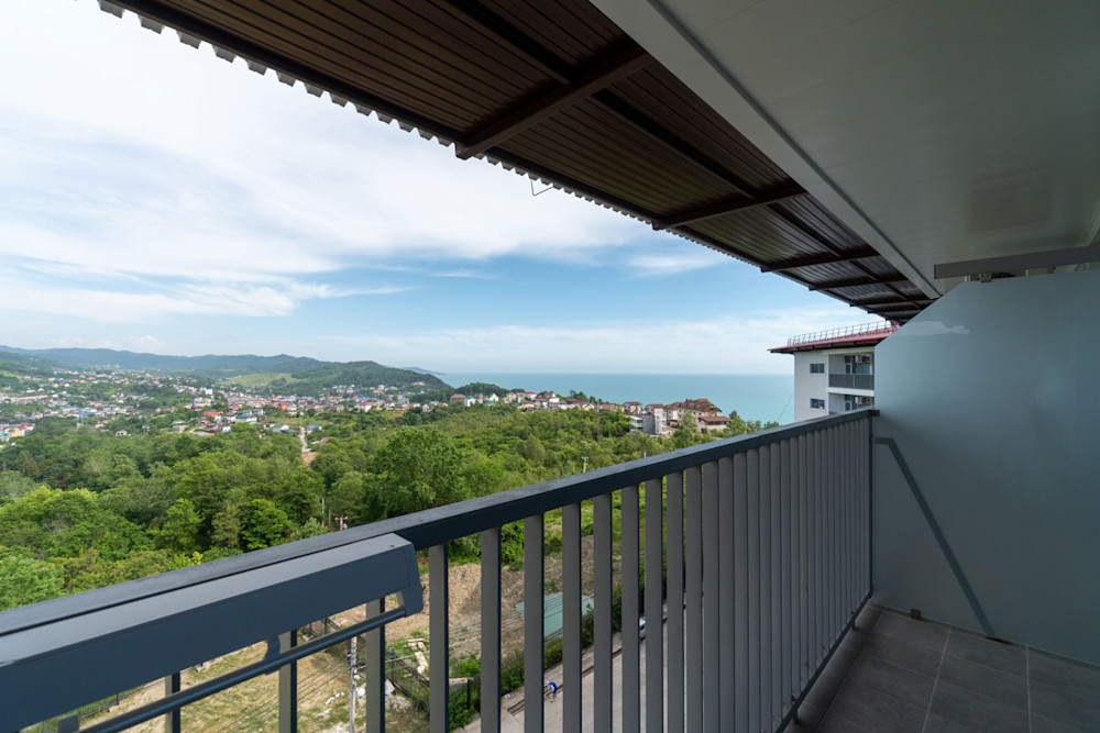 Стандарт с балконом 2-х местный 1-но комнатный в санатории Шексна - вид на море