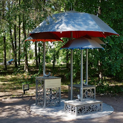 Санаторий Сестрорецкий курорт Сестрорецк, территория санатория