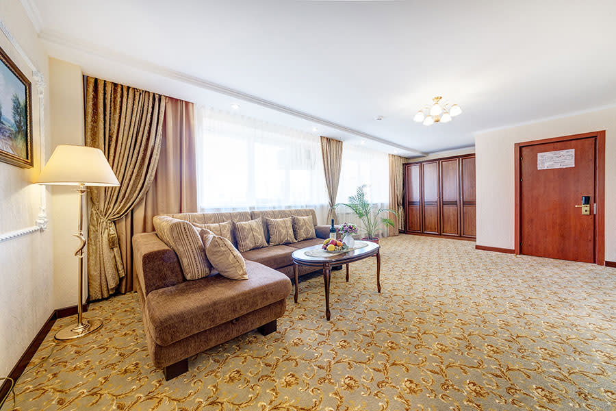 Номер Люкс семейный в пансионате Урал