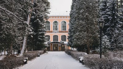 Санаторий Сестрорецкий курорт Сестрорецк, в зимнее время