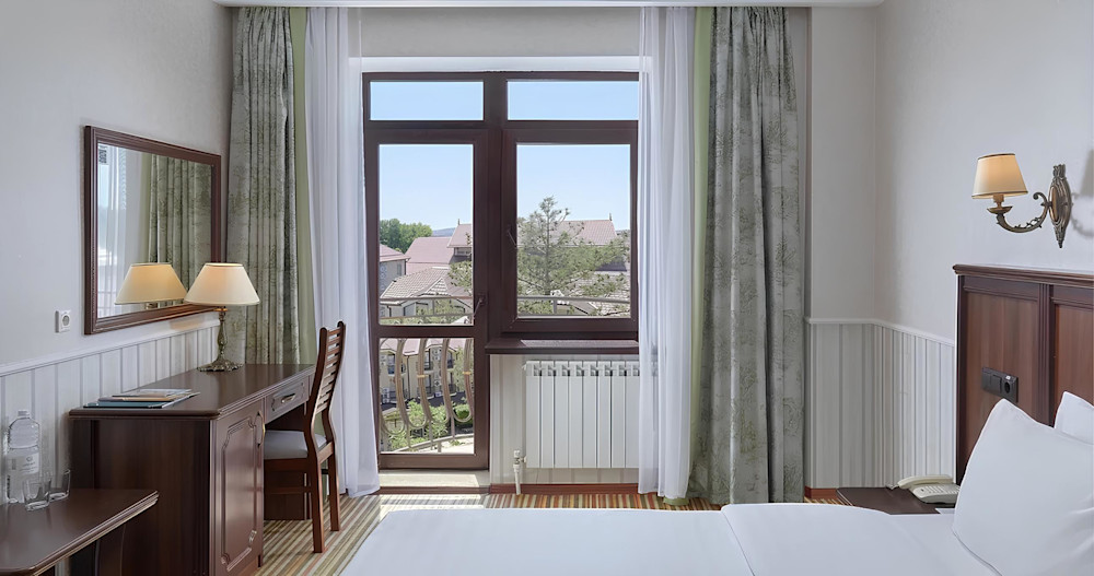 Стандарт Compact в санатории Alean Family Doville - вид из номера Стандарт Compact в санатории Alean Family Doville - вид из номера