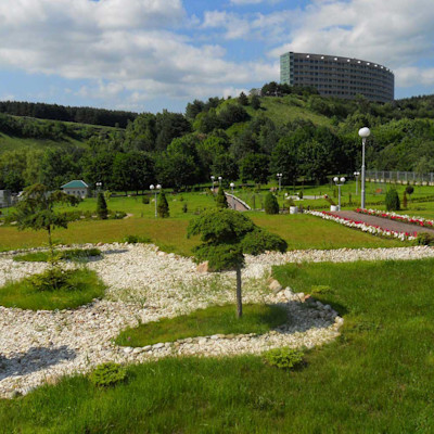 Санаторий Заря Кисловодск территория 