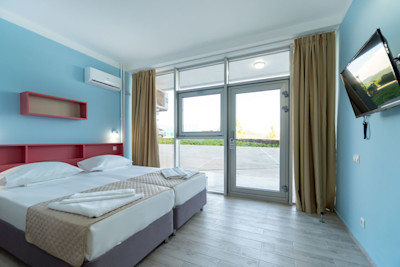 Эконом-класс без балкона 2-х местный 1-но комнатный в санатории Шексна - общий вид номера