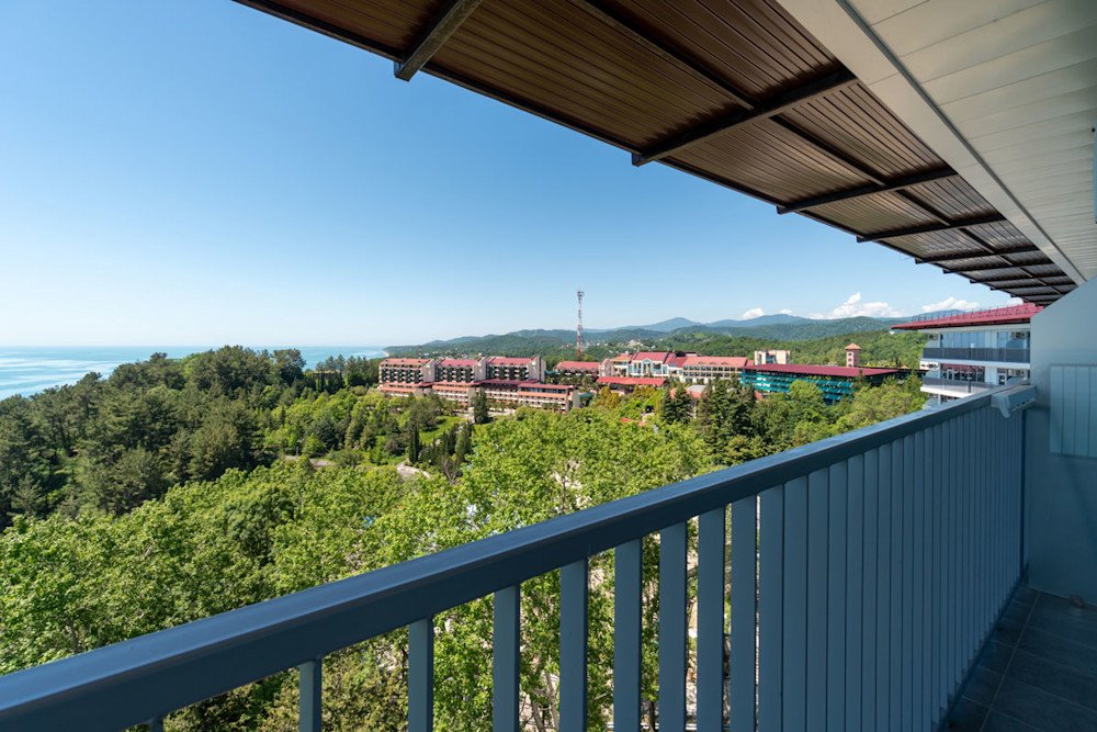 Стандарт ПК с балконом 4-х местный 2-х комнатный в санатории Шексна - вид с балкона