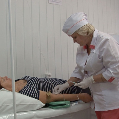 Лечение в санатории Машук Пятигорск, забор крови на анализ