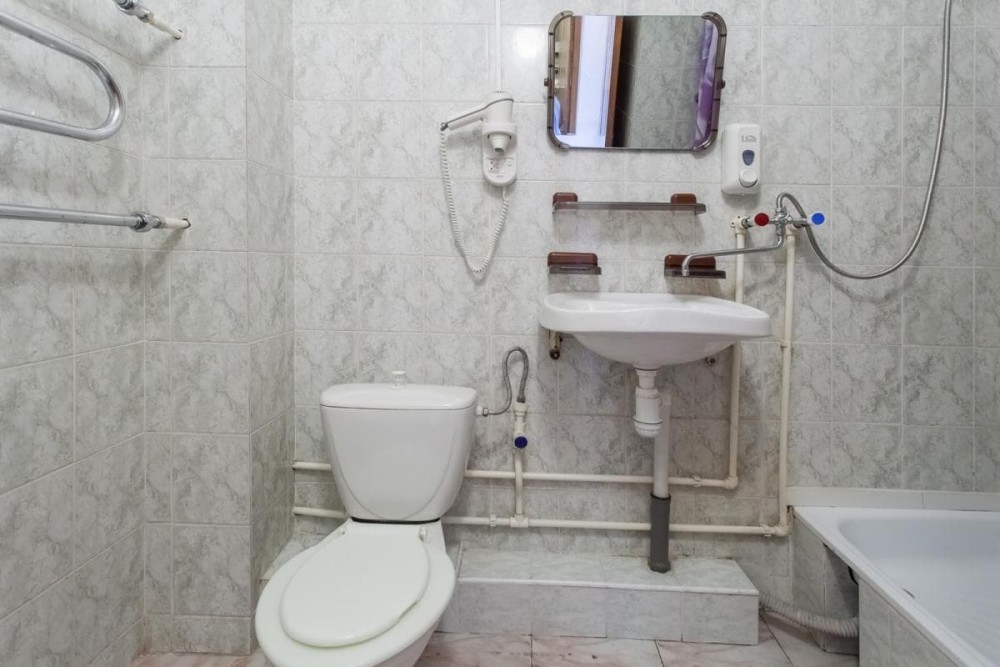 Санаторий Лермонтова Пятигорск - двуместный 1 категории, 1 корпус, ванная комната